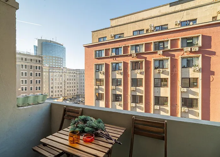 Apartament Designer 2-bedroom Flat With Balcony & Full Amenities Steps From Piata Universitatii